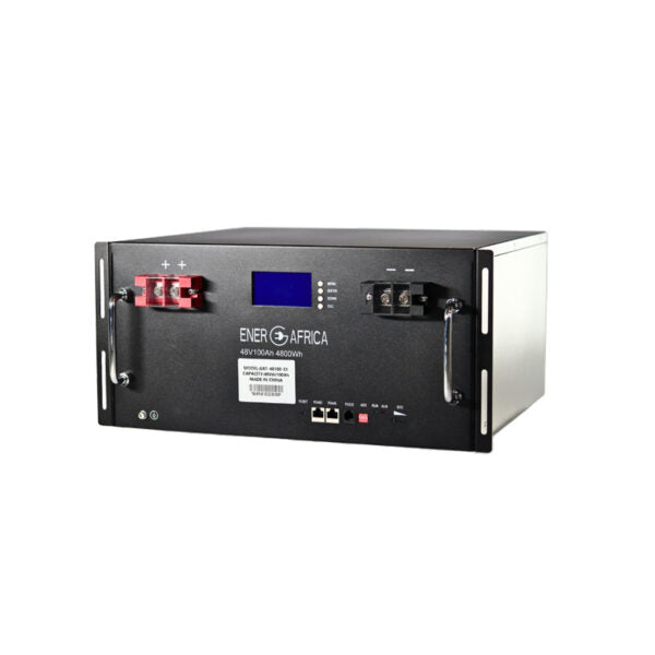 EnerGafrica Battery: 48v 100Ah Lithium